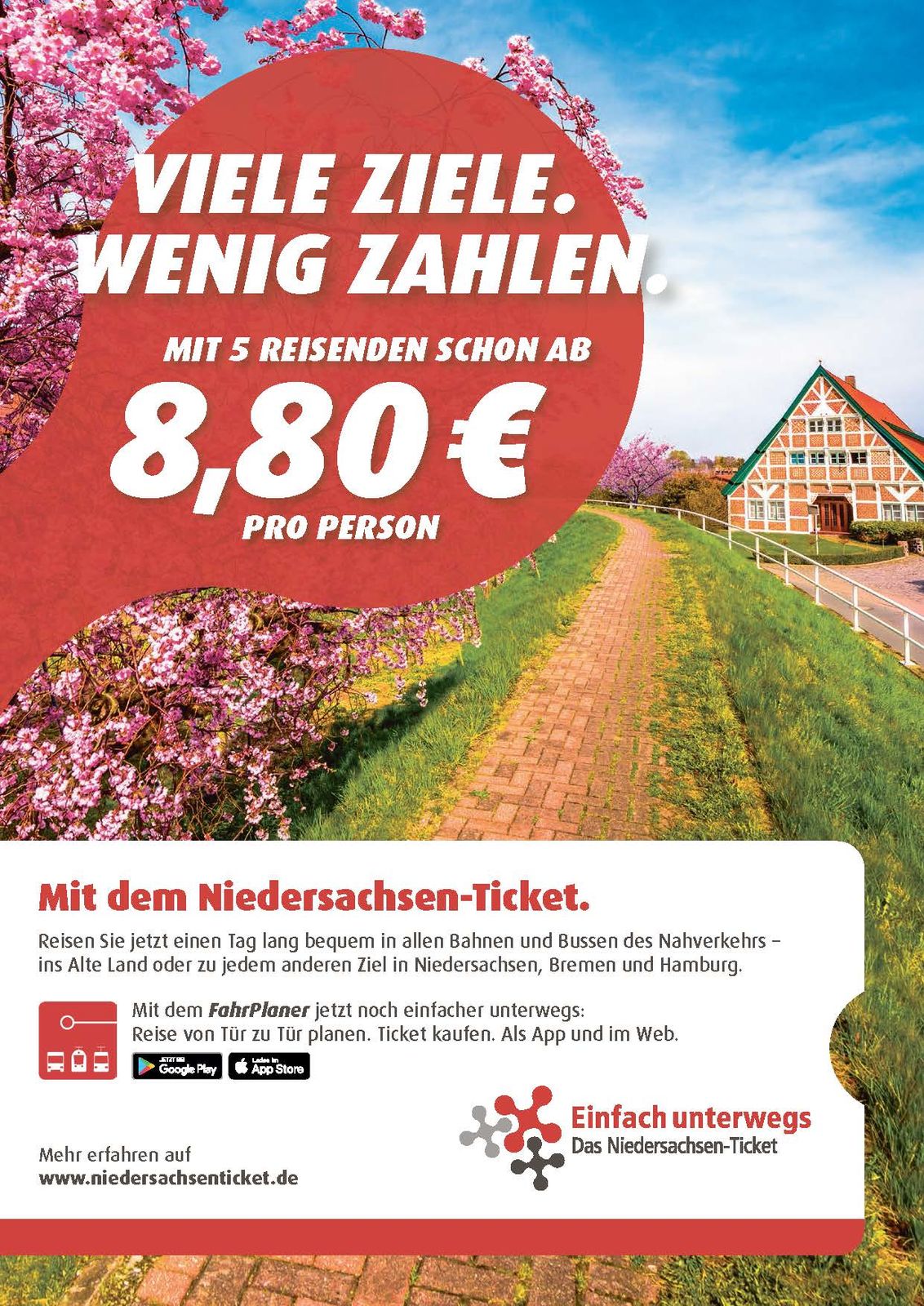 Tickets & Fares Start Unterelbe (English)